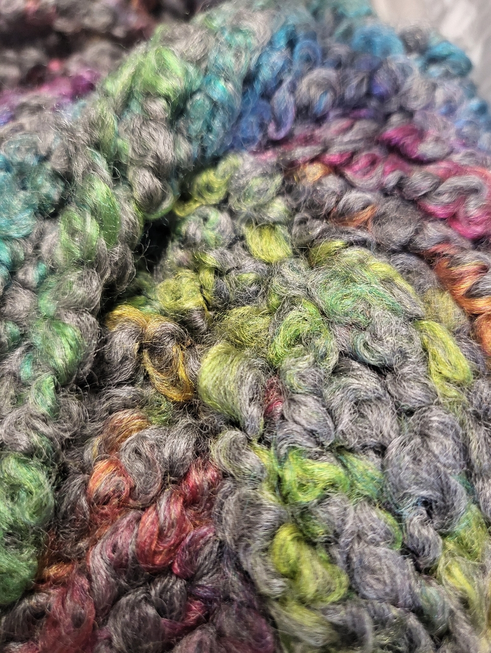 8 Skeins - Plymouth Italian Collection Rimini Rainbow Multicolor Yarn - Color 16 - Picture 5 of 6